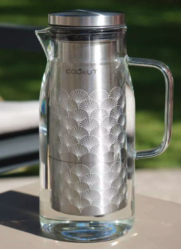 COOKUT - Carafe filtrante en verre