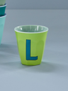 RICE - Lettre "L" Bleu - Gobelet 250 ML - MEDIUM       