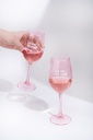 Set de deux verres - La vie en rosé