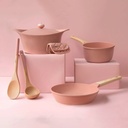 COOKUT - Cocotte 24 CM GUIMAUVE (Rose)