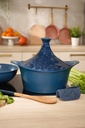 COOKUT- Couvercle Tajine BLEU 24 cm