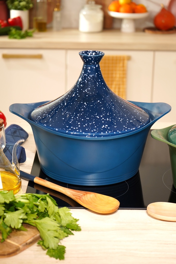 COOKUT- Couvercle Tajine BLEU 28cm