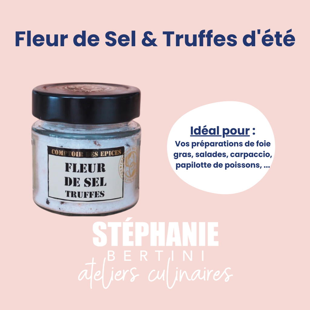 Comptoir des épices | Fleur de Sel aux Truffes Blanches d'été