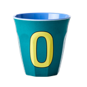 RICE - Lettre "O" Bleu - Gobelet 250 ML - MEDIUM        