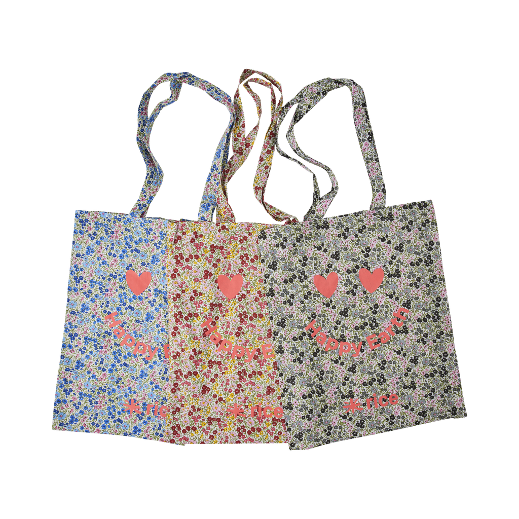 RICE - Tote Bag en cotton / pièce aléatoire