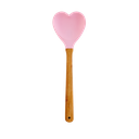 RICE - Spatule coeur en silicone - Rose