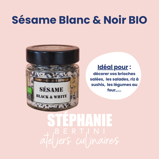 Comptoir des épices | Sésame Blanc & Noir 