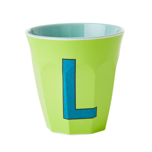 RICE - Lettre "L" Bleu - Gobelet 250 ML - MEDIUM       