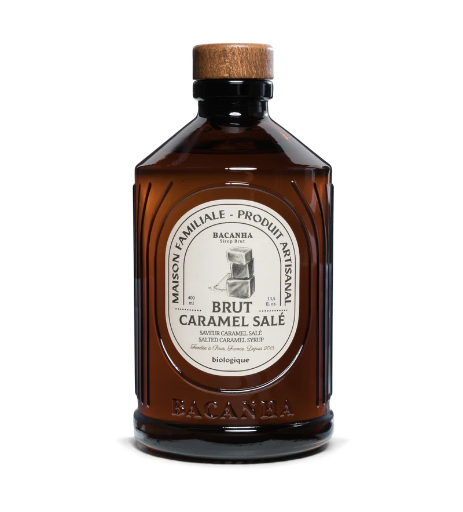 
BACANHA - Sirop Caramel Salé Brut - Biologique - 400 ml