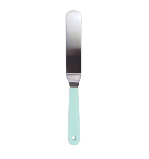 SCRAPCOOKING - Petite spatule coudée en inox - 12 CM