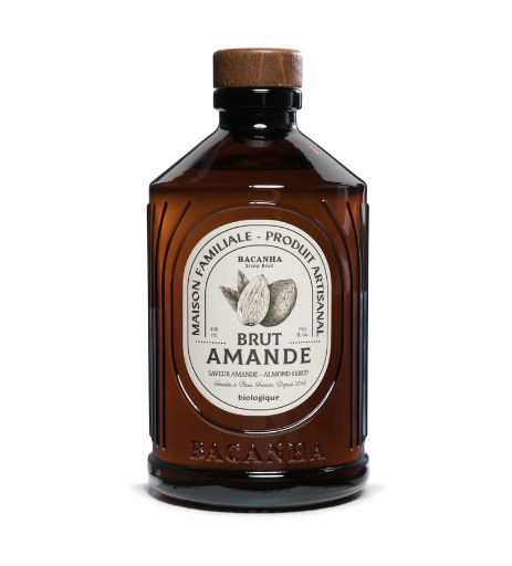 
BACANHA - Sirop Amande Brut - Biologique - 400 ml 