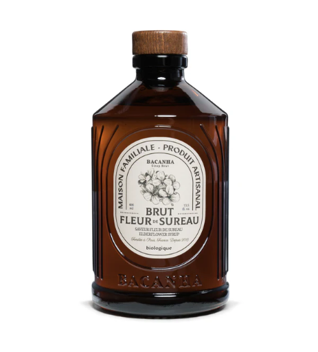 
BACANHA - Sirop Fleur de Sureau Brut - Biologique - 400 ml    